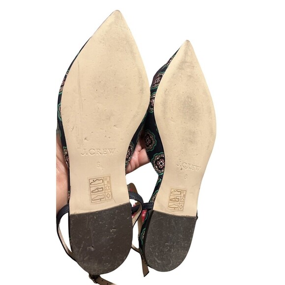 J CREW Beaded Tassel Moroccan Sandals Size 6 Women’s In Excellent Condition - Picture 8 of 11